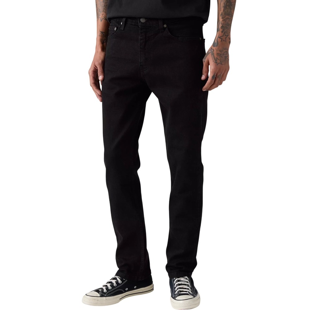 Levi's 511 Slim Jeans Mens 32x32 Black Stretch Denim 04511-1907